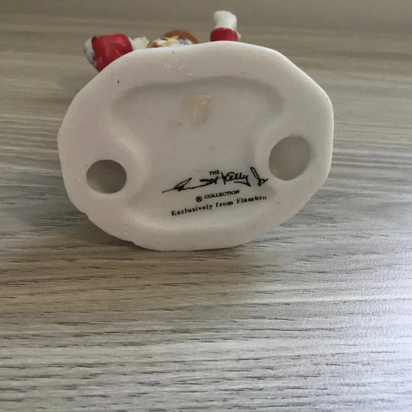 Clown en porcelaine vintage Emmett Kelly Jr fatigué Willie auto-stoppeur 6" rare - Picture 7 of 8